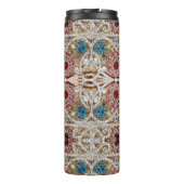 Bouteilles Isothermes bleu turquoise or bordeaux rose bohème (Dos)