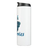 Bouteilles Isothermes bleuets frais (Tourné sur la droite)