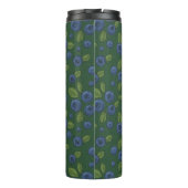 Bouteilles Isothermes Bleus sur vert foncé (Dos)