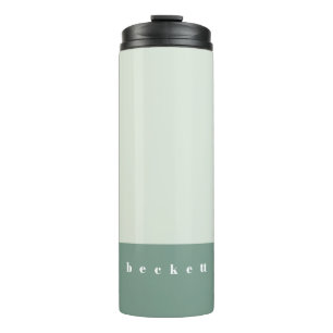 Bouteilles Isothermes Bloc de couleur menthe