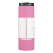 Bouteilles Isothermes Bloc de couleurs personnalisé (Dos)