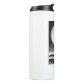 Bouteilles Isothermes Block Island Lighthouse Rhode Island Moon (Tourné sur la gauche)