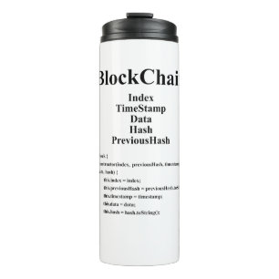 Bouteilles Isothermes BlockChain