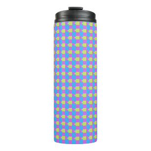 Bouteilles Isothermes Blocs de couleur gras vert bleu rose 7