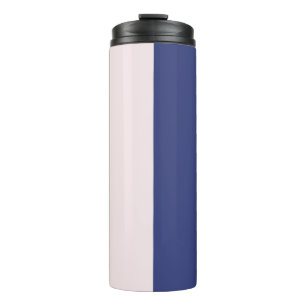 Bouteilles Isothermes Blocs de couleur verticaux bleu marine et rose