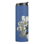 Bouteilles Isothermes Bloom du printemps blanc (Tourné sur la gauche)