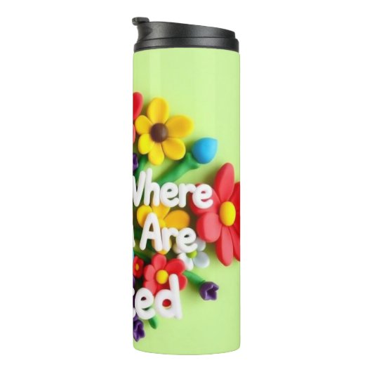 Bouteilles Isothermes Blossom Burst (Tourné sur la droite)