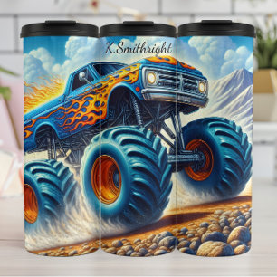 Bouteilles Isothermes Blue Flame Monster Truck Desert