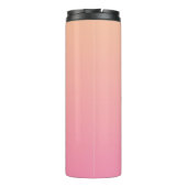 Bouteilles Isothermes Blue Flower with pink background (Dos)