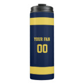 Bouteilles Isothermes Blue Gold Team (Devant)