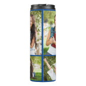 Bouteilles Isothermes Blue Graduate Photo Collage Graduation Cadeau (Dos)