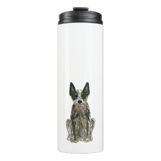 Bouteilles Isothermes Blue Heeler, chien de chasse australien