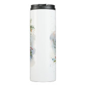 Bouteilles Isothermes Blue Heeler Christmas Wreath Festive Pup (Dos)