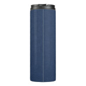 Bouteilles Isothermes Blue Jeans Fabric Thermal Tumbler (Dos)