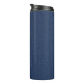 Bouteilles Isothermes Blue Jeans Fabric Thermal Tumbler (Tourné sur la droite)