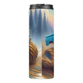 Bouteilles Isothermes Blue Monster Truck Hors Route (Dos)