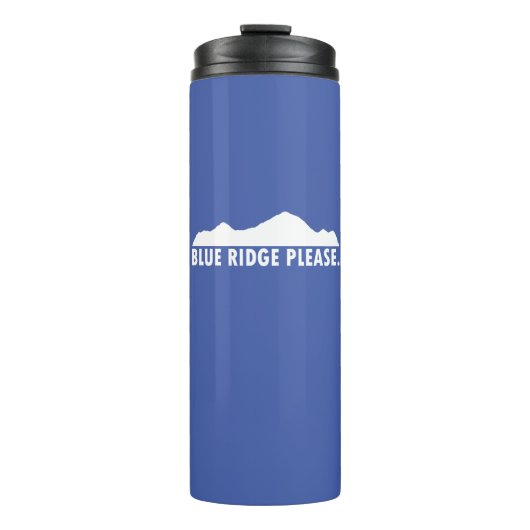 Bouteilles Isothermes Blue Ridge S'Il Vous Plaît (Devant)