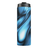 Bouteilles Isothermes Blue Silk wave (Devant)