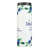 Bouteilles Isothermes Blueberry Floral Soeur-en-Laugh Citation drôle (Dos)