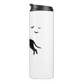 Bouteilles Isothermes Bluetick Chien - Halloween Lune Silhouette Classic (Tourné sur la droite)