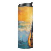 Bouteilles Isothermes Bluetick Coonhound Beach Plage Plage de surf Peint (Tourné sur la gauche)