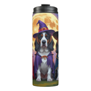 Bouteilles Isothermes Bluetick Coonhound Chiens Citrouille Halloween Fun