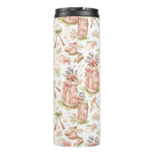Bouteilles Isothermes Blush Bow Golf Monogramme Personnalisé (Dos)