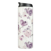 Bouteilles Isothermes Blush Purple Hearts Flowers Love (Tourné sur la droite)