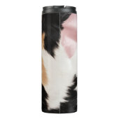 Bouteilles Isothermes Blush Rose Blanc Or Noir Vachette Animal (Dos)