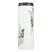 Bouteilles Isothermes Blush rose floral merci enseignant cadeau  (Dos)