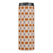 Bouteilles Isothermes Boho Abstrait géométrique désert Terracotta Monogr (Dos)