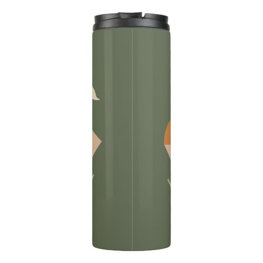 Bouteilles Isothermes Boho Abstrait Lily (Dos)