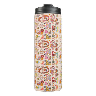 Bouteilles Isothermes Boho Daisy Fleurs Retro Super Floral design