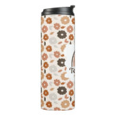 Bouteilles Isothermes Boho Floral moderne Arc-en-ciel Teacher Apple (Tourné sur la gauche)