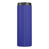 Bouteilles Isothermes Boho moderne heureux anniversaire ajouter nom bleu (Dos)