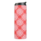 Bouteilles Isothermes Boho Red Medallion Tumbler thermique (Tourné sur la gauche)