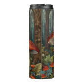 Bouteilles Isothermes Boho vintage champignons forêt (Dos)