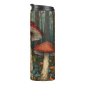 Bouteilles Isothermes Boho vintage champignons forêt (Tourné sur la droite)