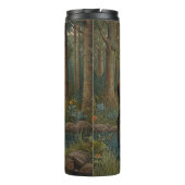 Bouteilles Isothermes Bois boisé d'orignal rustique (Dos)