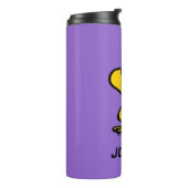 Bouteilles Isothermes Bois En Lunettes De Soleil | Ajouter Votre Nom (Tourné sur la gauche)