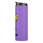 Bouteilles Isothermes Bois En Lunettes De Soleil | Ajouter Votre Nom (Tourné sur la droite)