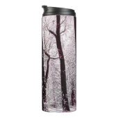 BOUTEILLES ISOTHERMES BOIS FORESTIER NEIGE HIVER SCÉNARIO (Tourné sur la droite)