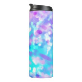 Bouteilles Isothermes Bokeh Violet Et Bleu 7518 (Tourné sur la droite)