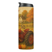 Bouteilles Isothermes Bon automne tracteur classique et ferme (Tourné sur la droite)