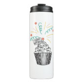 Bouteilles Isothermes Bon gâteau d'anniversaire (Devant)