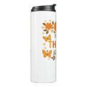 Bouteilles Isothermes Bon thanksgiving Floral Citrouille classique T-shi (Tourné sur la gauche)