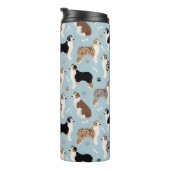Bouteilles Isothermes Bones et pinces de berger australiens (Tourné sur la droite)
