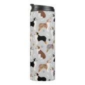 Bouteilles Isothermes Bones et pinces de berger australiens (Tourné sur la droite)