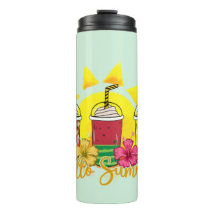 Bouteilles Isothermes Bonjour été Rafraîchir la Smoothie des fruits tr