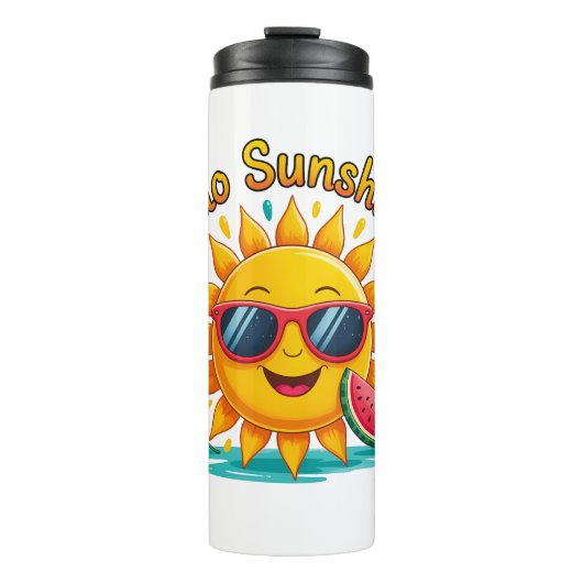 Bouteilles Isothermes Bonjour Sunshine (Devant)